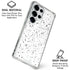 White Speckle Galaxy S26 Ultra Clear Case