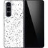 White Speckle Galaxy Z Fold5 5G Skin