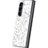 White Speckle Galaxy Z Fold5 5G Skin
