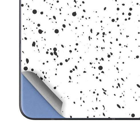 White Speckle Galaxy Z Fold5 5G Skin
