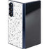 White Speckle Galaxy Z Fold6 Skin