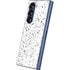 White Speckle Galaxy Z Fold6 Skin