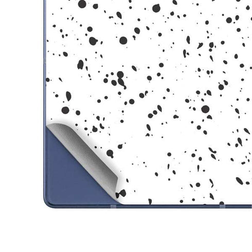 White Speckle Galaxy Z Fold6 Skin
