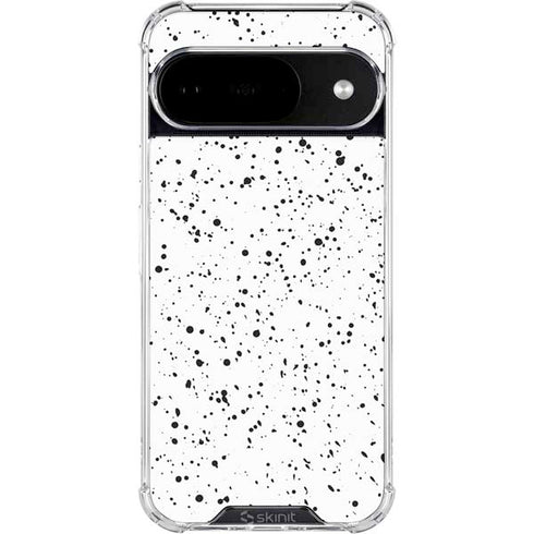White Speckle Google Pixel 10 Clear Case