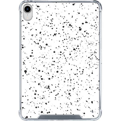 White Speckle iPad 11th Gen (2025) Clear Case