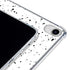White Speckle iPad 11th Gen (2025) Clear Case