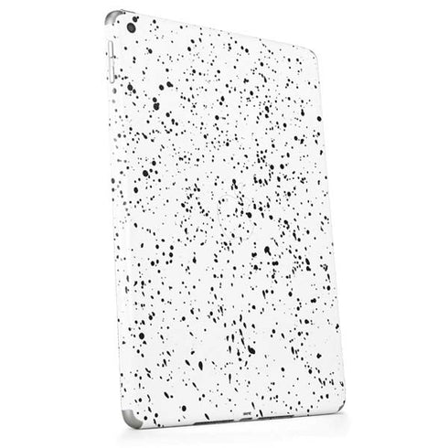 White Speckle Apple iPad Skin