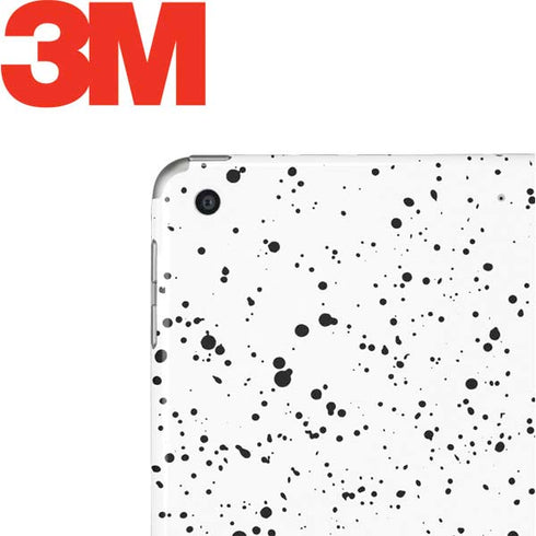 White Speckle Apple iPad Skin
