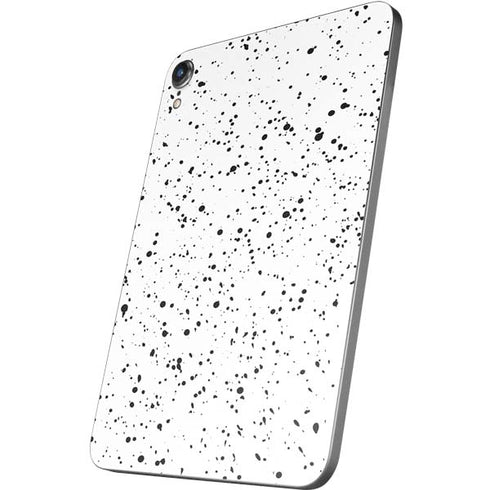 White Speckle Apple iPad Mini Skin