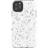White Speckle iPhone Cases
