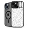 White Speckle iPhone 14 Plus Kickstand Case