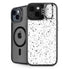 White Speckle iPhone 14 Plus Kickstand Case