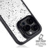 White Speckle iPhone 14 Pro Kickstand Case