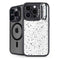 White Speckle iPhone 14 Pro Max Kickstand Case