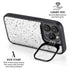 White Speckle iPhone 15 Pro Max Kickstand Case