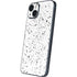 White Speckle iPhone 15 Skin