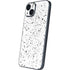 White Speckle iPhone 15 Skin