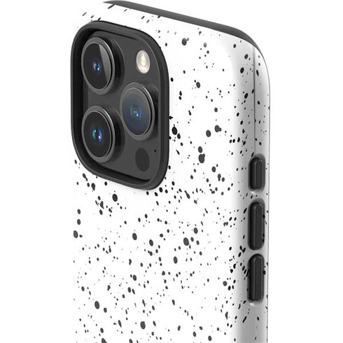 White Speckle iPhone 16 Pro Impact Case