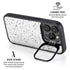White Speckle iPhone 16 Pro Kickstand Case