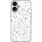 White Speckle iPhone 16 Skin