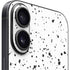 White Speckle iPhone 16 Skin