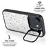 White Speckle iPhone 16e Kickstand Case