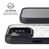 White Speckle iPhone 16e Kickstand Case