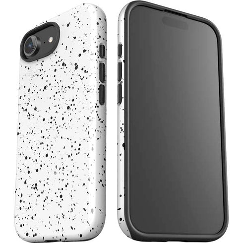 White Speckle iPhone 16e Impact Case