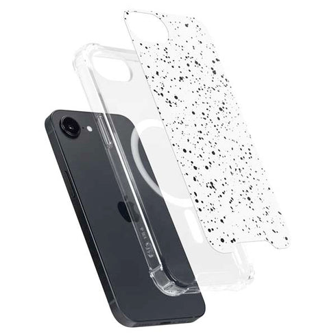 White Speckle iPhone 16e MagSafe Case