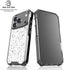 White Speckle iPhone 18 Pro Clear Case