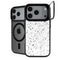 White Speckle iPhone 18 Pro Kickstand Case