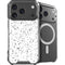 White Speckle iPhone 18 Pro MagSafe Case