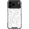 White Speckle iPhone 18 Pro Max Clear Case