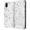 White Speckle iPhone 8 Folio Case