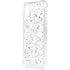 White Speckle iPhone XS Clear Case