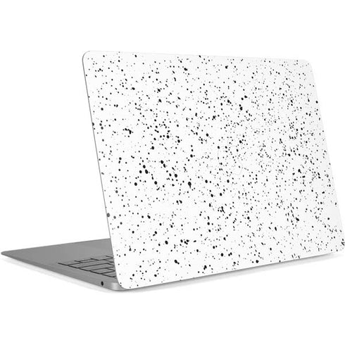 White Speckle Apple MacBook Air Skin