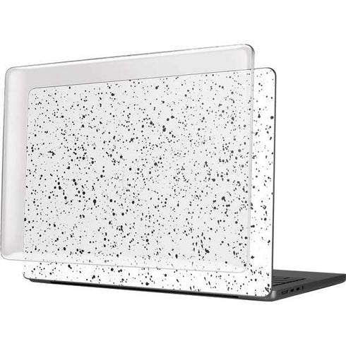 White Speckle MacBook Pro 14in (2021-24) Case plus Skin