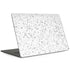 White Speckle MacBook Skins