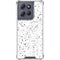 White Speckle Moto G 5G (2025) Clear Case