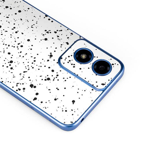 White Speckle Moto G Play 4G (2024) Skin