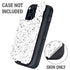 White Speckle Otterbox Defender iPhone Skin