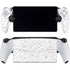 White Speckle PlayStation Portal Remote Player Skin