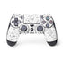 White Speckle PlayStation PS4 Skins
