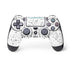 White Speckle PlayStation PS4 Skins