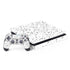 White Speckle PlayStation PS4 Skins