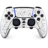 White Speckle PS5 DualSense Edge Pro Controller Skin