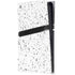 White Speckle PS5 Pro Console Skin