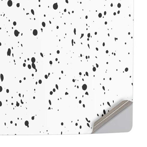 White Speckle PS5 Pro Console Skin
