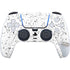 White Speckle PS5 Pro Disk Bundle Skin