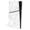 White Speckle PS5 Slim Digital Edition Console Skin